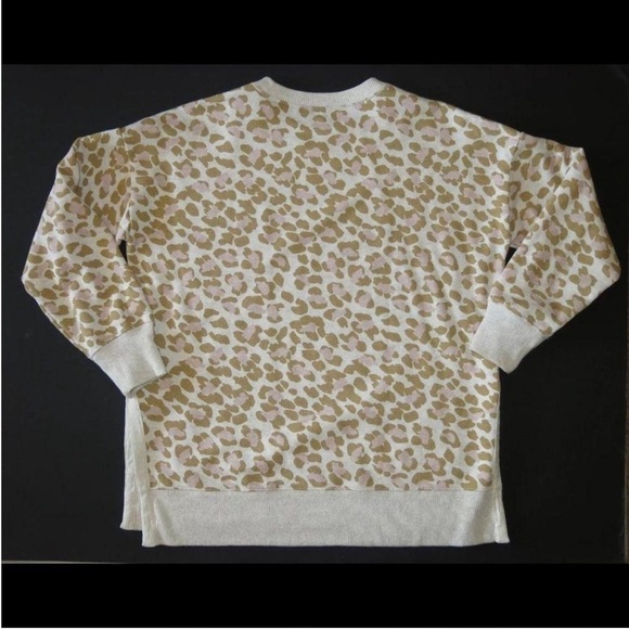 Aerie Leopard Print Sweatshirt - Picture 3 of 3